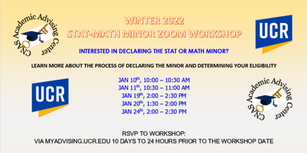 22W Stat Math Minor Workshop Jan Flyer Image