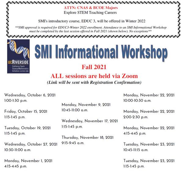SMI Info Workshop Image