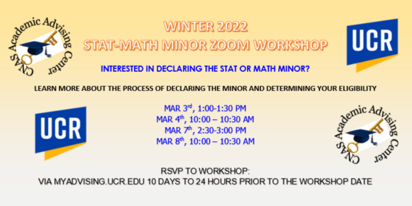 Stat Math Minor Workshop Image 22W