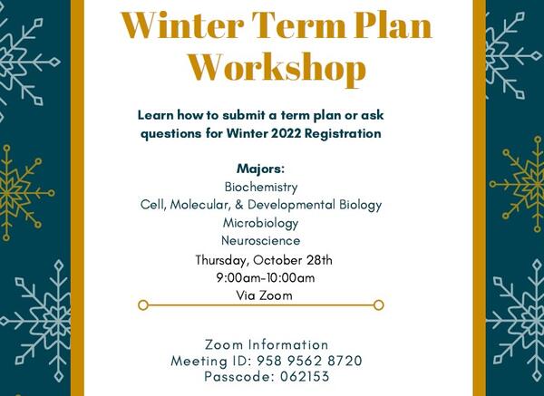Term Plan Workshop 21F - Life Sci Unit 1 Transfers Flyer Image