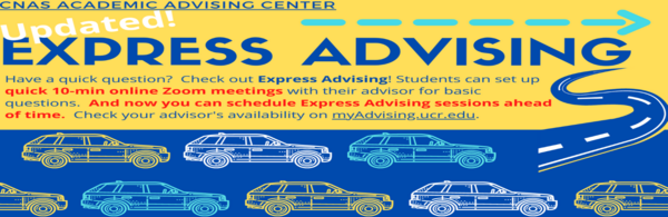 Updated CNAS Express Advising Banner Image 