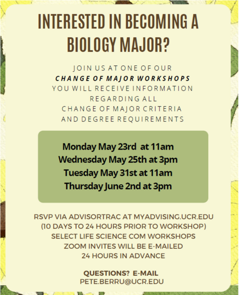 BIOL COM Workshops Flyer Image 22S 