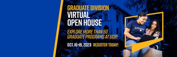 Graduate Division Virtual Open House